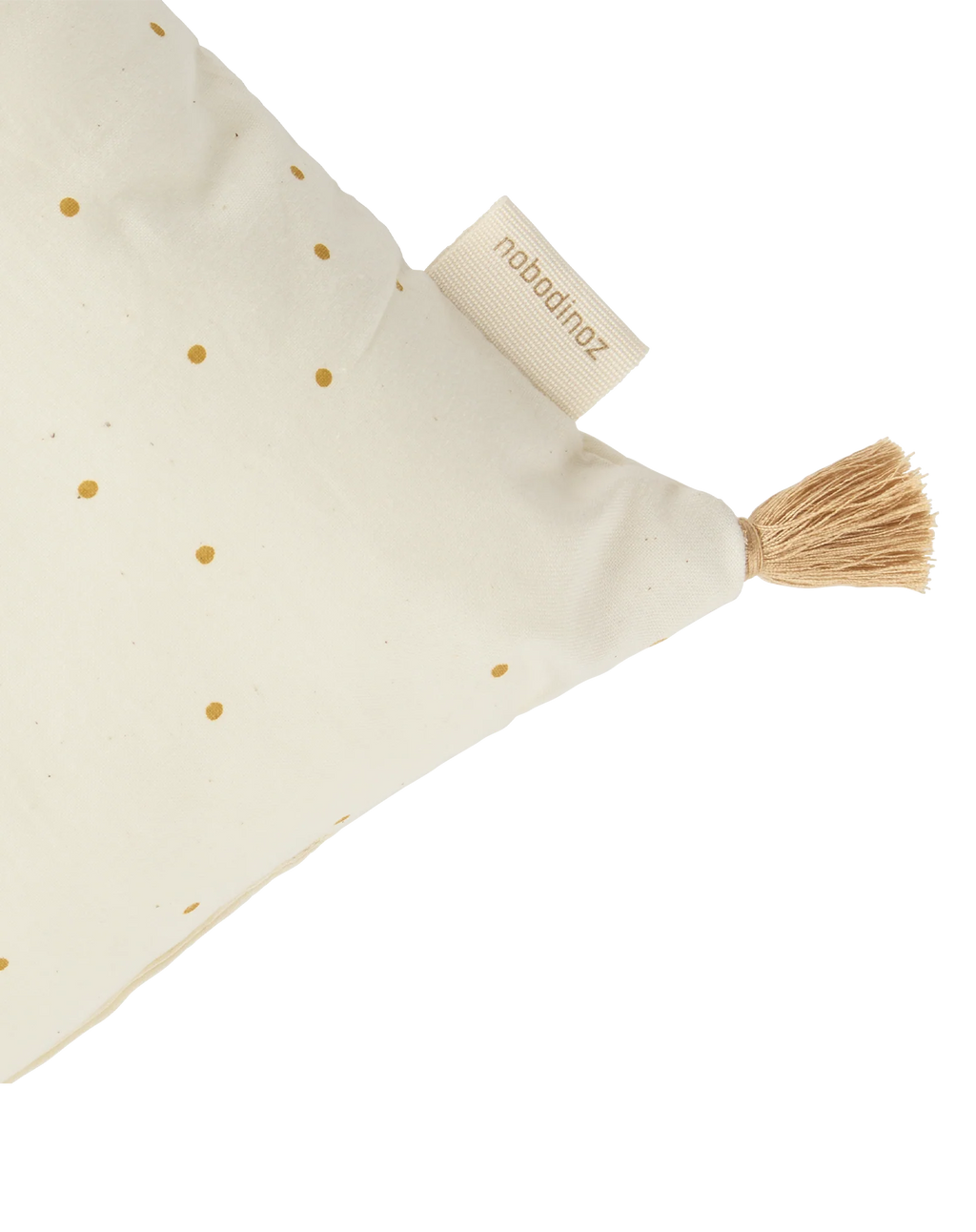 Nobodinoz Stories Pillow 35x20cm | Honey Sweet Dots Natural