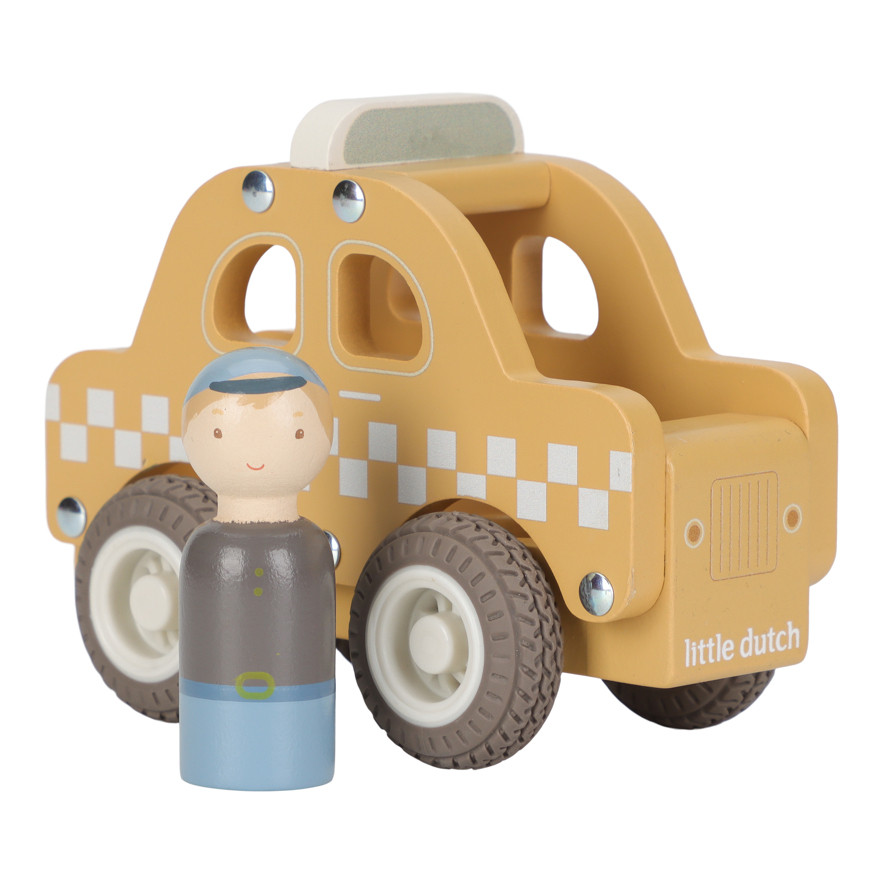 Little Dutch Wooden Taxi