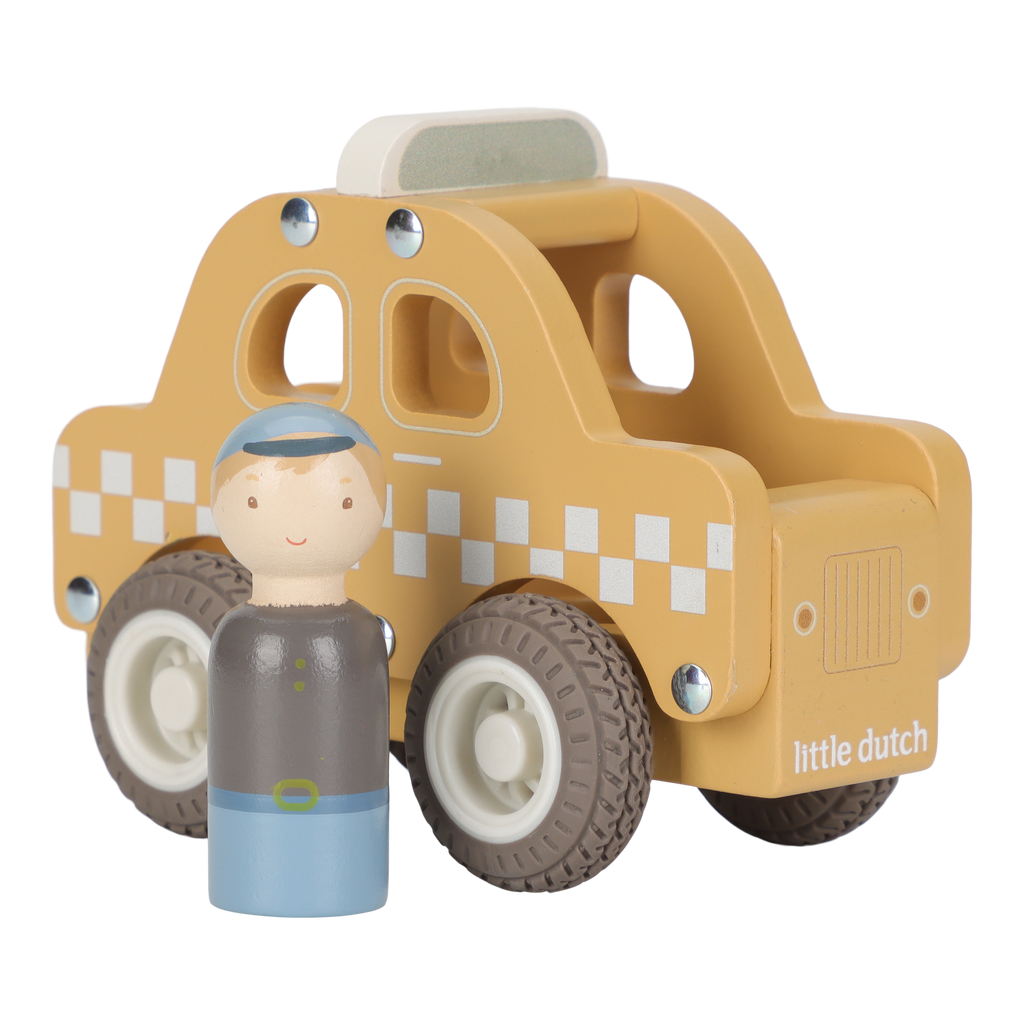 Little Dutch Wooden Taxi