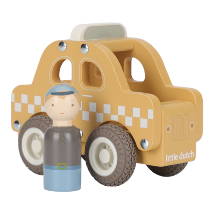 Little Dutch Wooden Taxi
