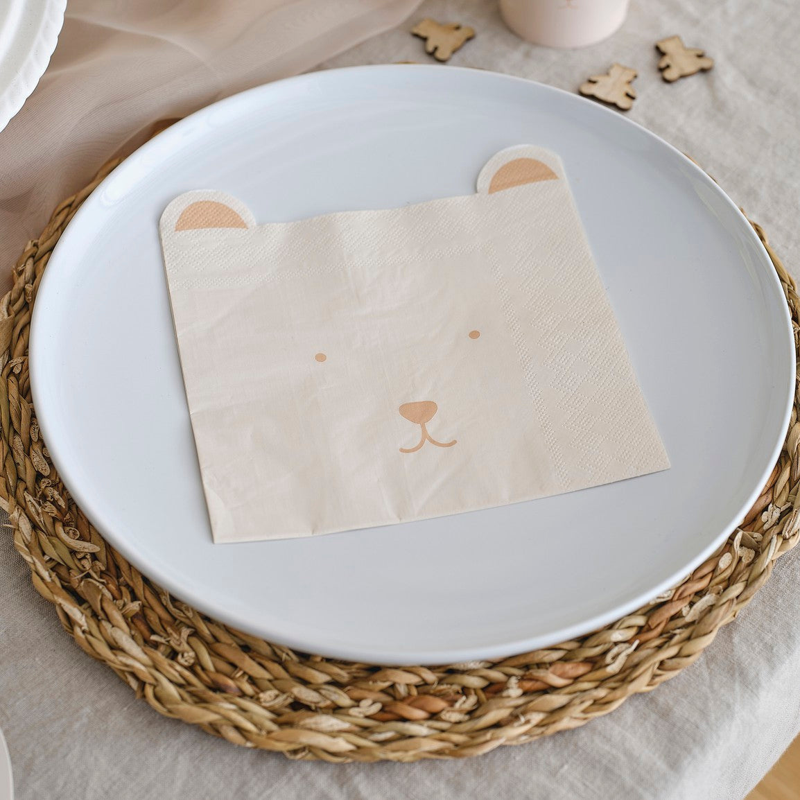 Ginger Ray Paper Napkins 16PCS | Teddy