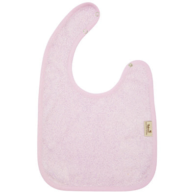 Timboo Bib Bamboo 26x38cm With Snap Button | Silky Lilac