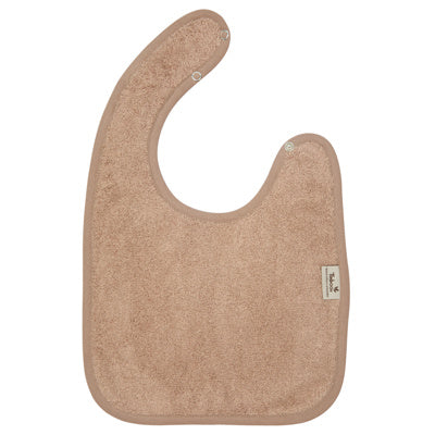 Timboo Bib Bamboo 26x38cm With Snap Button | Savannah Sand
