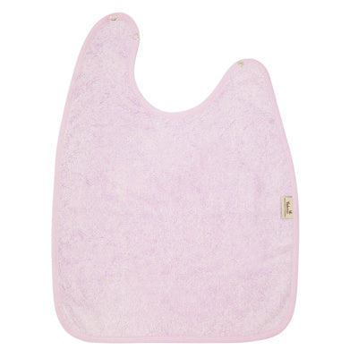 Timboo Bamboo XXL Bib 37x50cm With Snap Button | Silky Lilac