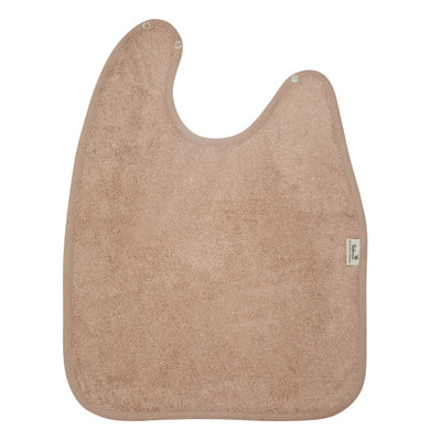 Timboo Bamboo XXL Bib 37x50cm With Snap Button | Savannah Sand