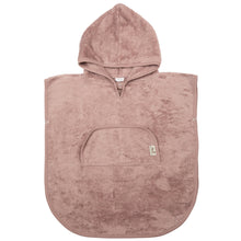 Timboo Poncho With V-Neck Bamboo 2-4Y | Mellow Mauve