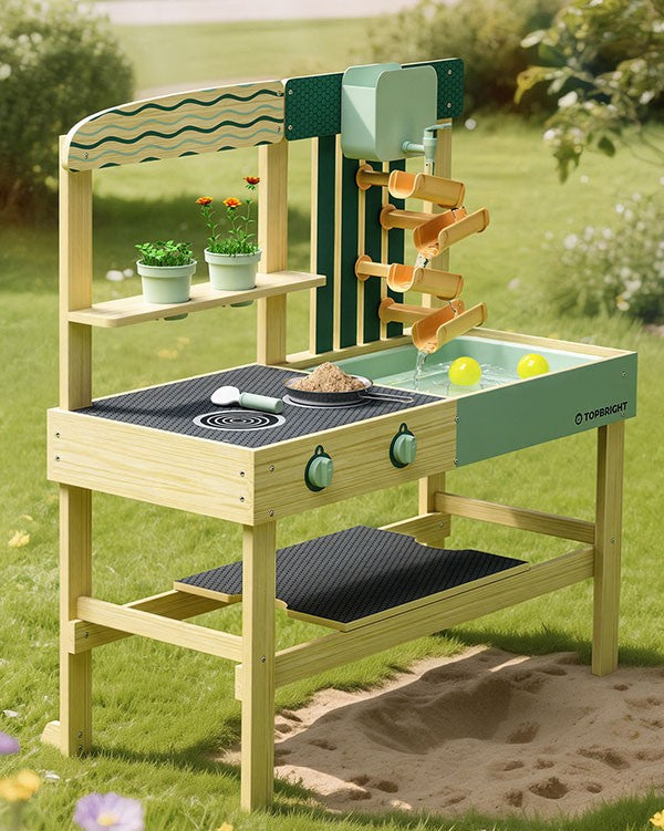 Topbright Mud Kitchen Outdoor Kitchen