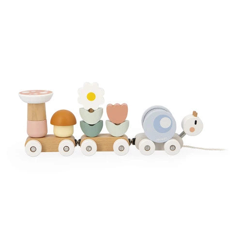 Janod Wooden Snail Train