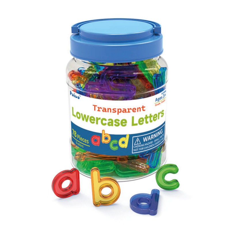 Amaya Translucent Letters | Lowercase