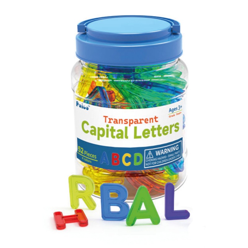 Amaya Translucent Letters | Uppercase