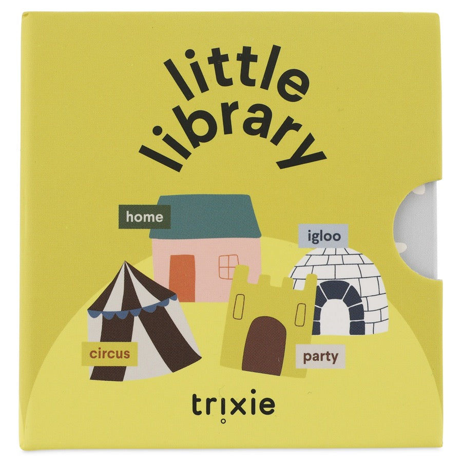 Trixie Booklet Little Library | Circus, House, Igloo, Party