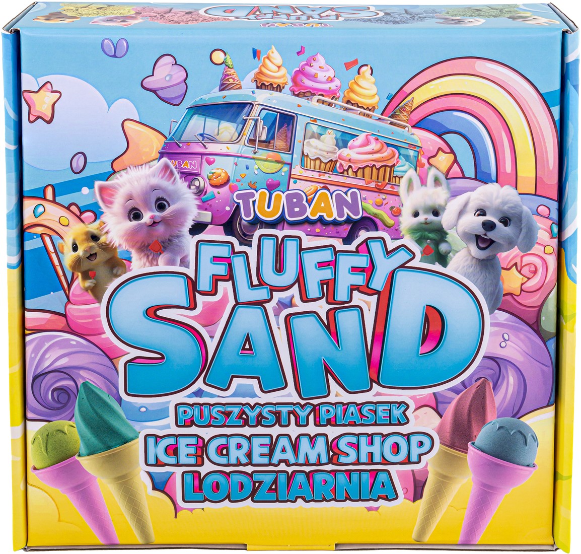 Tuban Kinetic Sand Fluffy Sand | Ice Cream Shop