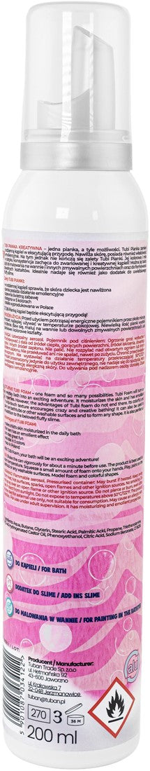 Tuban Tubi Bath Foam | Pink Lily 200 Ml