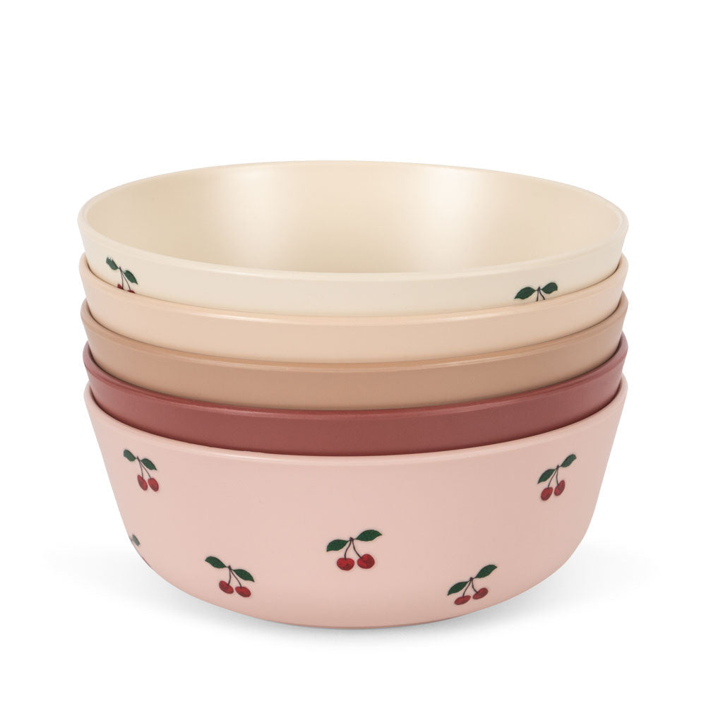 Konges Sløjd Bowl Set 5pcs | Cherry