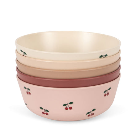 Konges Sløjd Bowl Set 5pcs | Cherry