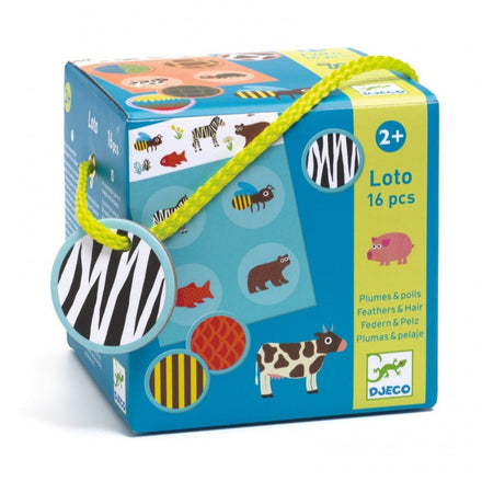 Djeco Lotto Game | Feathers & Hair