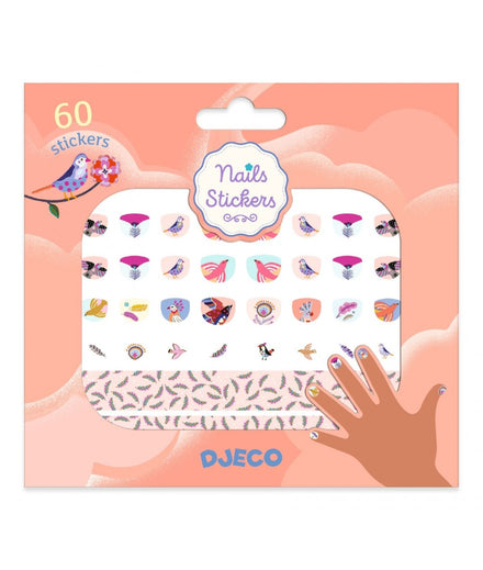 Djeco Nail Stickers Set | Feathers