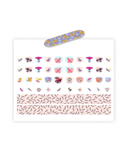 Djeco Nail Stickers Set | Feathers