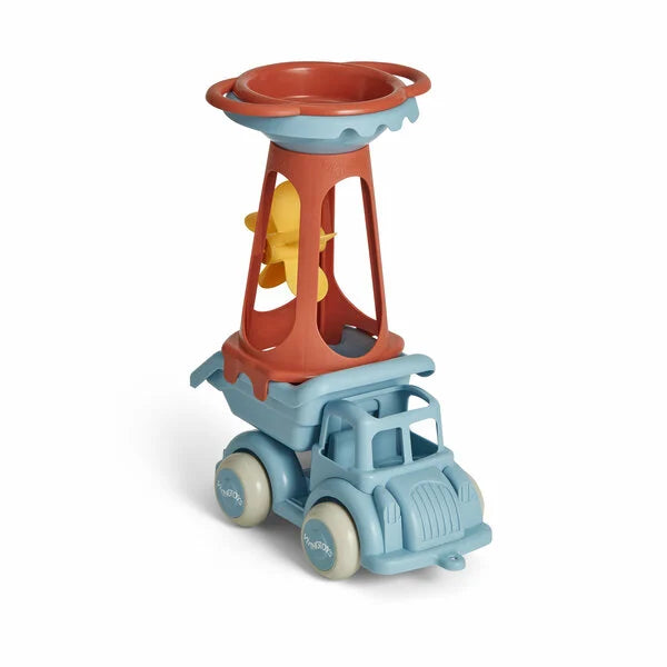 Viking Toys Re:Line | Sand and Water Truck Set with Mill