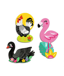 Djeco Set 62 Stickers | Birds