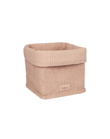 Nobodinoz Wabi Sabi Como basket 20x18cm | Powder Pink