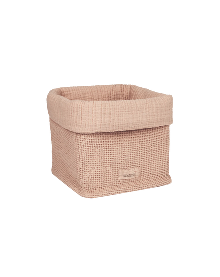 Nobodinoz Wabi Sabi Como basket 20x18cm | Powder Pink