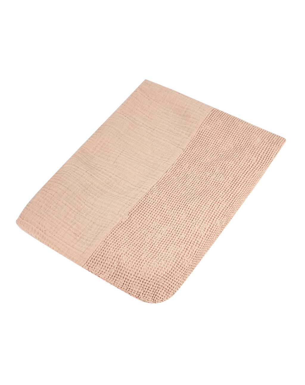 Nobodinoz Wabi Sabi Cover For Changing Mat 50x70cm | Powder Pink