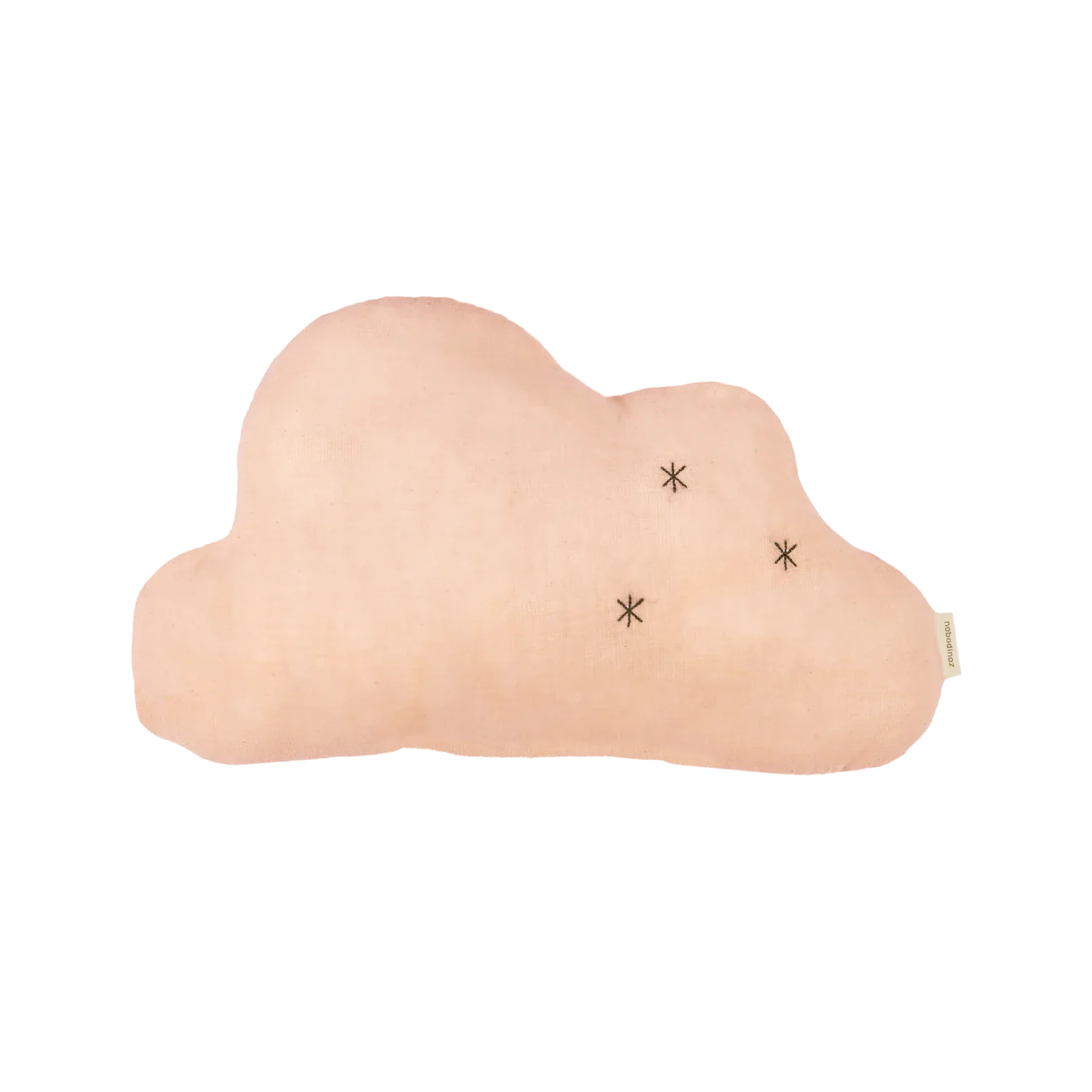 Nobodinoz Wabi Sabi Cloud Cushion 37x25cm | Powder Pink