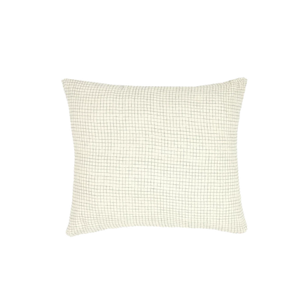 Nobodinoz Wabi Sabi pillowcase 60x60cm | Blue Grid