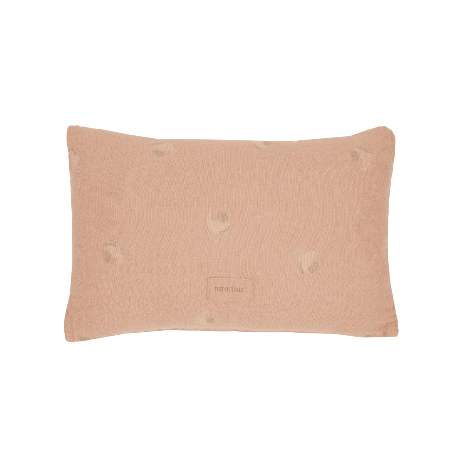 Nobodinoz Wabi Sabi Rectangular Cushion 35x23cm | Powder Pink Blossom