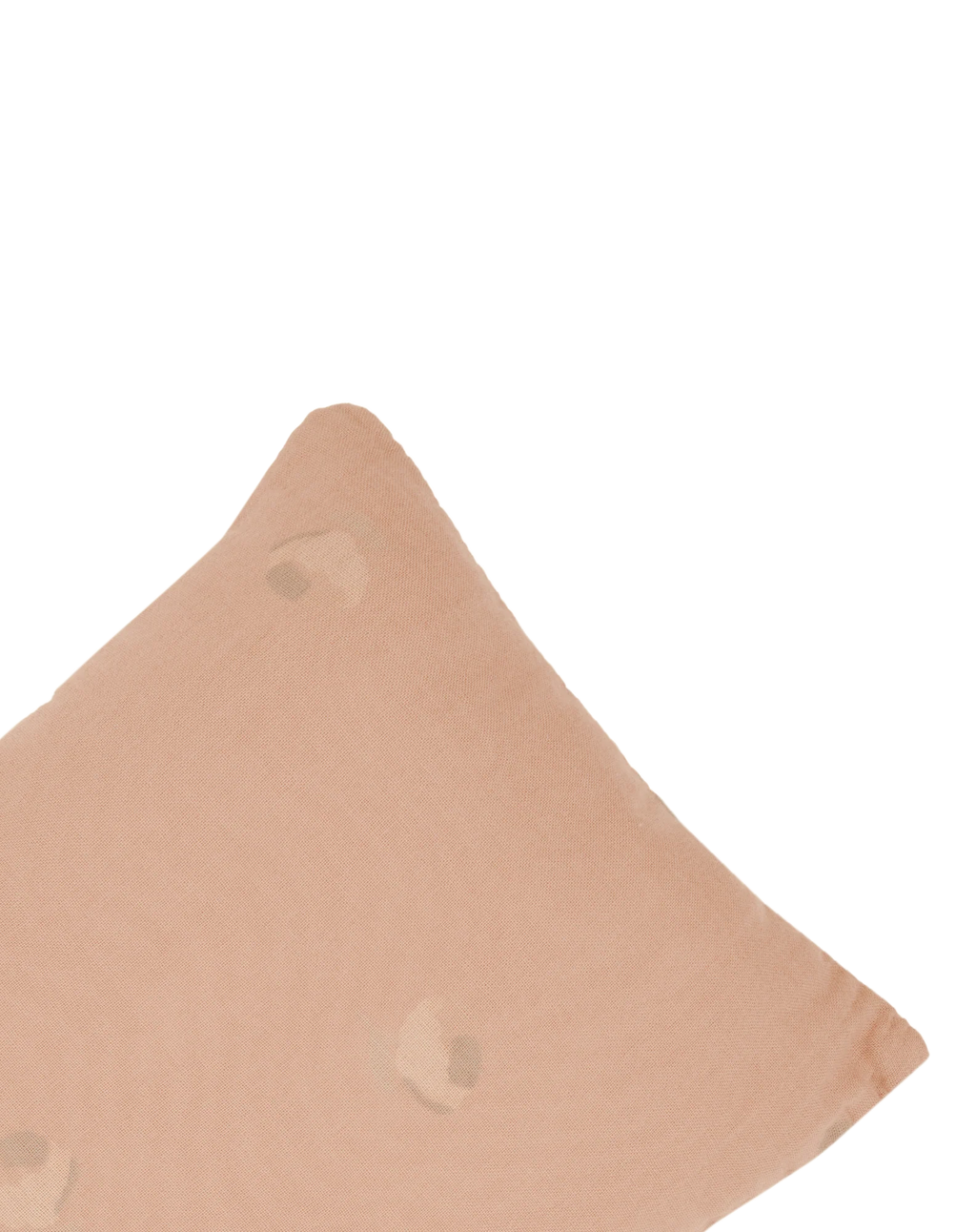 Nobodinoz Wabi Sabi Rectangular Cushion 35x23cm | Powder Pink Blossom