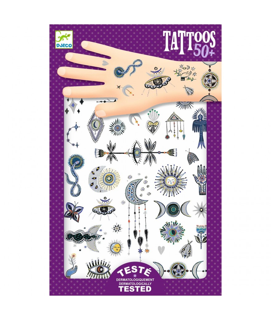 Djeco Set 50 Tattoos | Wicca