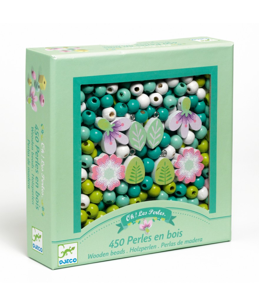 Djeco 450 Beads Flowers