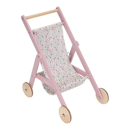 Little Dutch Wooden Doll Buggy | Pink