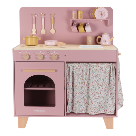 Little Dutch Wooden Play Kitchen | Pink