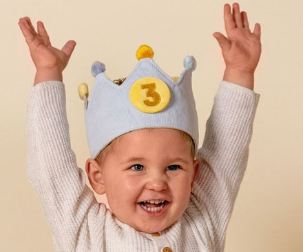 Little Dutch Birthday Crown With Numbers | Blue