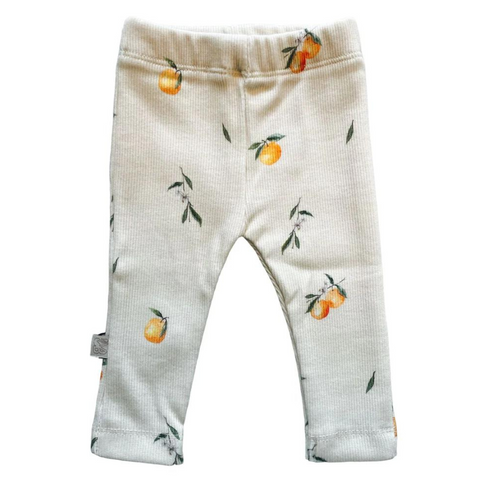 Yumi Baby Pants | Oranges Beige
