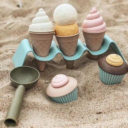 Dantoys Bio Icecream Cupcake Set 8 pieces