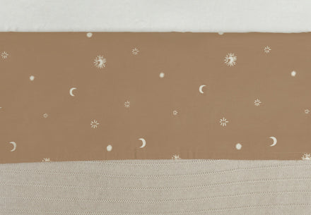 Jollein Crib Sheet 120x150cm | Stargaze Biscuit