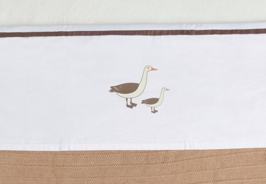 Jollein Crib Sheet 120x150cm | Goose