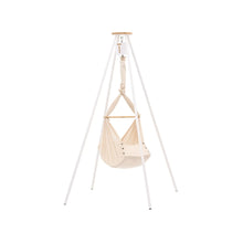 Nonomo Heavenly Dreams Baby Premium Crib Almond + Move + Teepee White