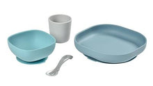 Béaba Silicone Dining Set | Blue