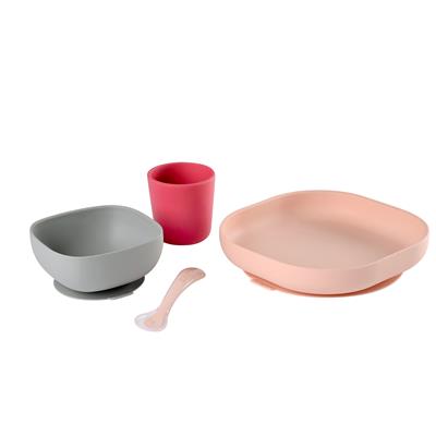 Béaba Silicone Dining Set | little finger