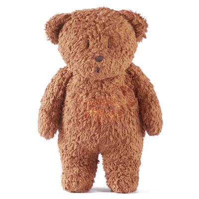 Moonie Cuddly Toy Heart Rate And Light - Bear Caramel