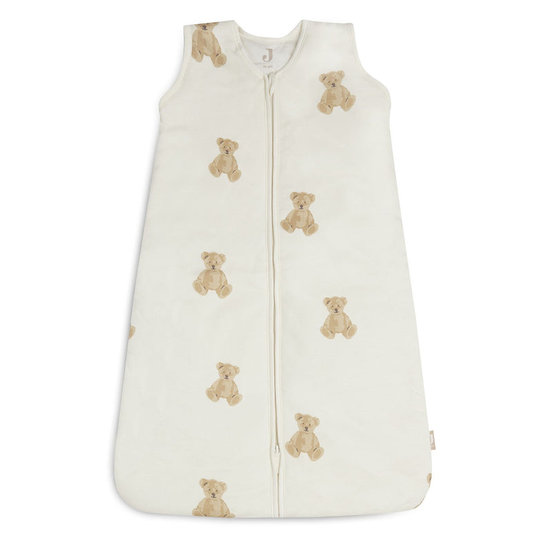 Jollein Sleeping Bag with detachable sleeve 110cm | Teddy Bear