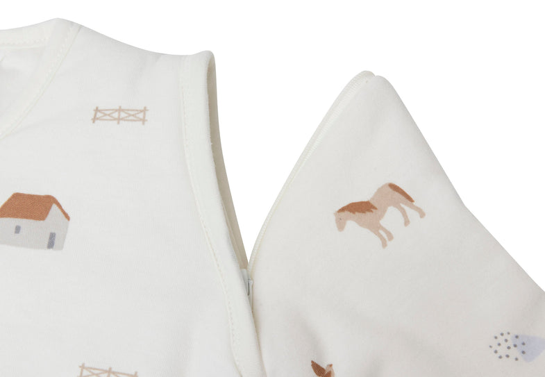 Jollein Sleeping Bag with detachable sleeve 70cm | Farm