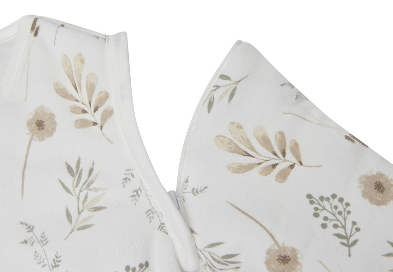 Jollein Sleeping Bag with detachable sleeve 70cm | Wild Flowers