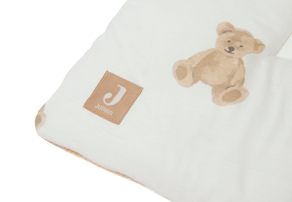 Jollein Play Pen Rug 75x95cm | Teddy Bear