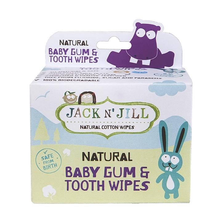 Jack N 'Jill Organic Cotton Wipes - Baby gums