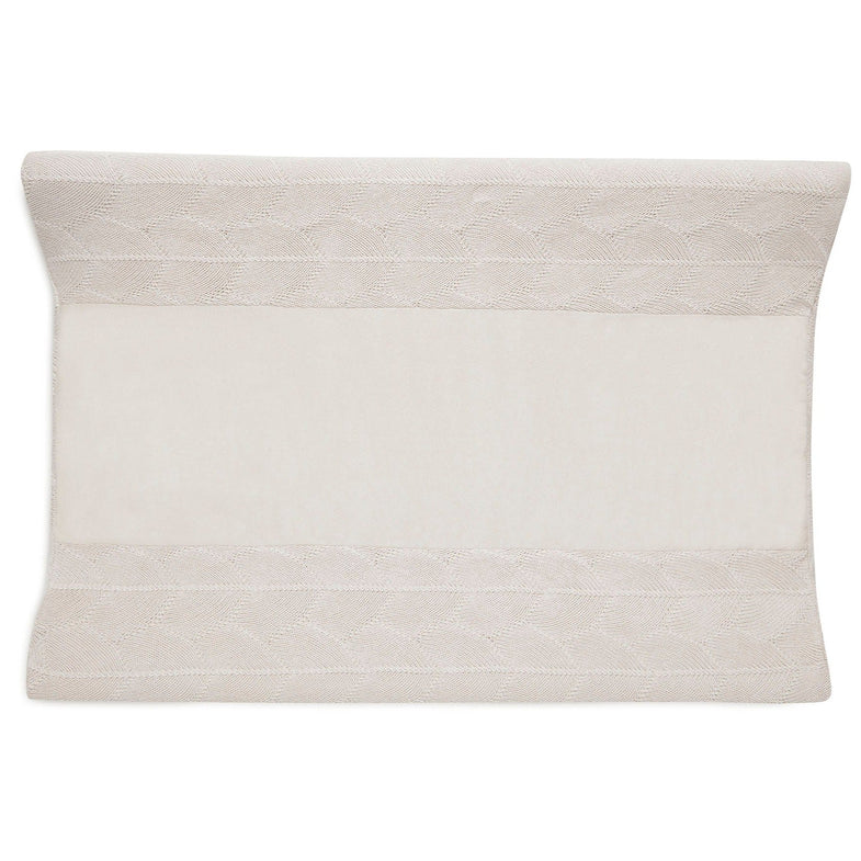 Jollein wash cushion cover 50x70cm | Shell Knit Nougat Gots